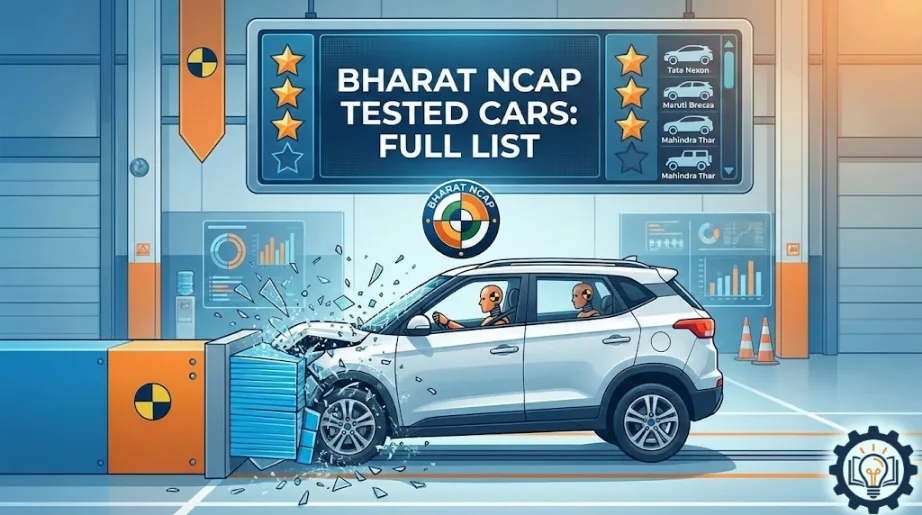 all cars tested by bharat ncap