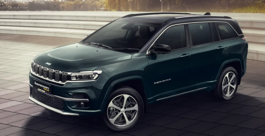 MY26 Jeep Meridian Debuts in India with Enhanced Cabin Versatility