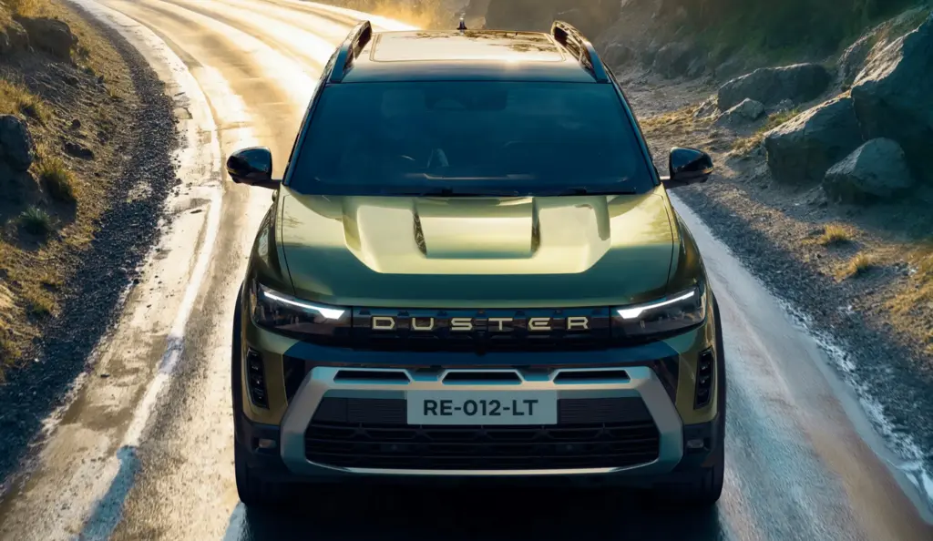 renault duster facelift 2026 front