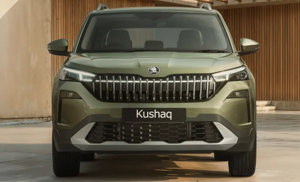 2026 Skoda Kushaq Facelift Debuts with 8-Speed Automatic and Rear Disc Brakes | Check Price