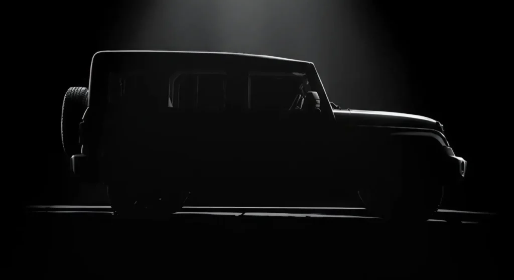 Mahindra Teases New Thar Roxx Variant; Dark Edition Expected